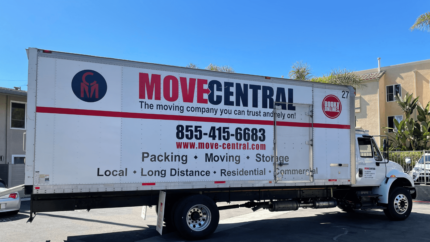move central moving trucks