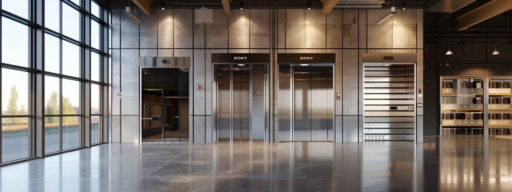 Maximizing Convenience: San Diego Movers With Integrated Storage Solutions 4 10a855a6 53ed 496f af2b 6b5a4dc3cc20 a sleek, modern storage facility with high-tech inventory management systems and easy elevator access, simplifying the moving process for customers.