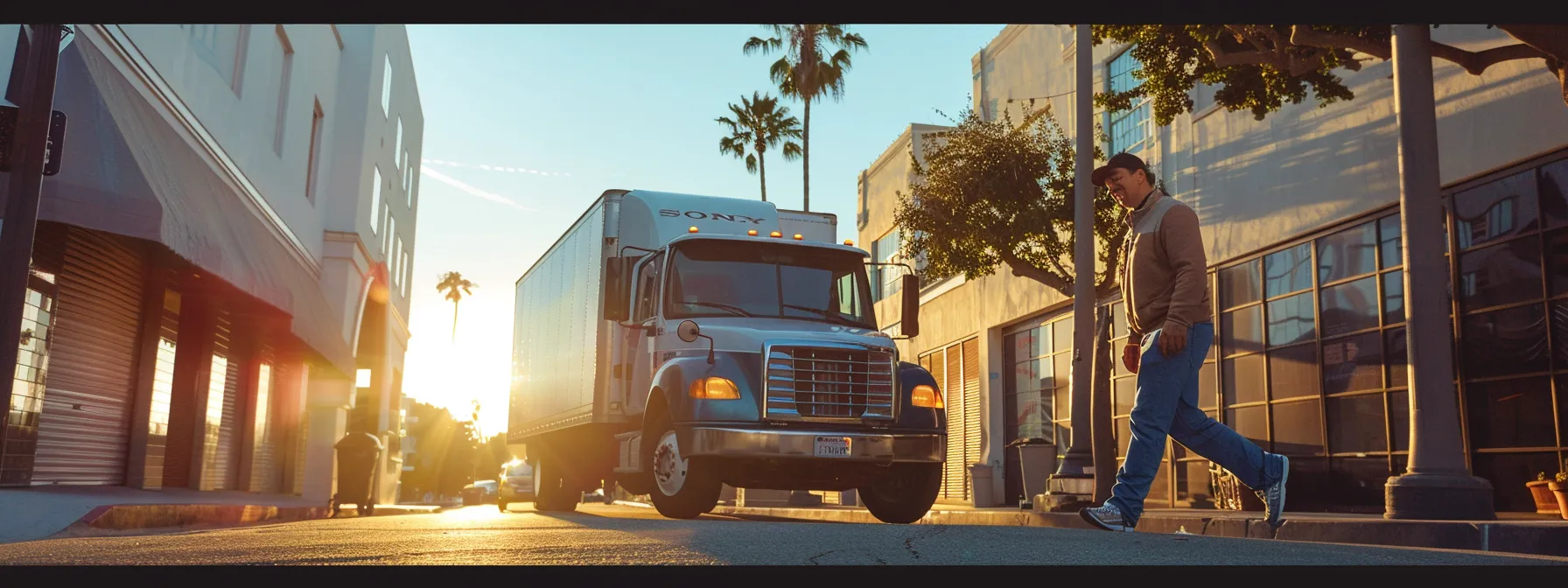Maximizing Convenience: San Diego Movers With Integrated Storage Solutions 7 5ed017b0 0924 46aa a409 8636cd1caa6e a moving truck parked outside a storage facility with a smiling customer, showcasing the cost advantages of combining moving and storage services in san diego.