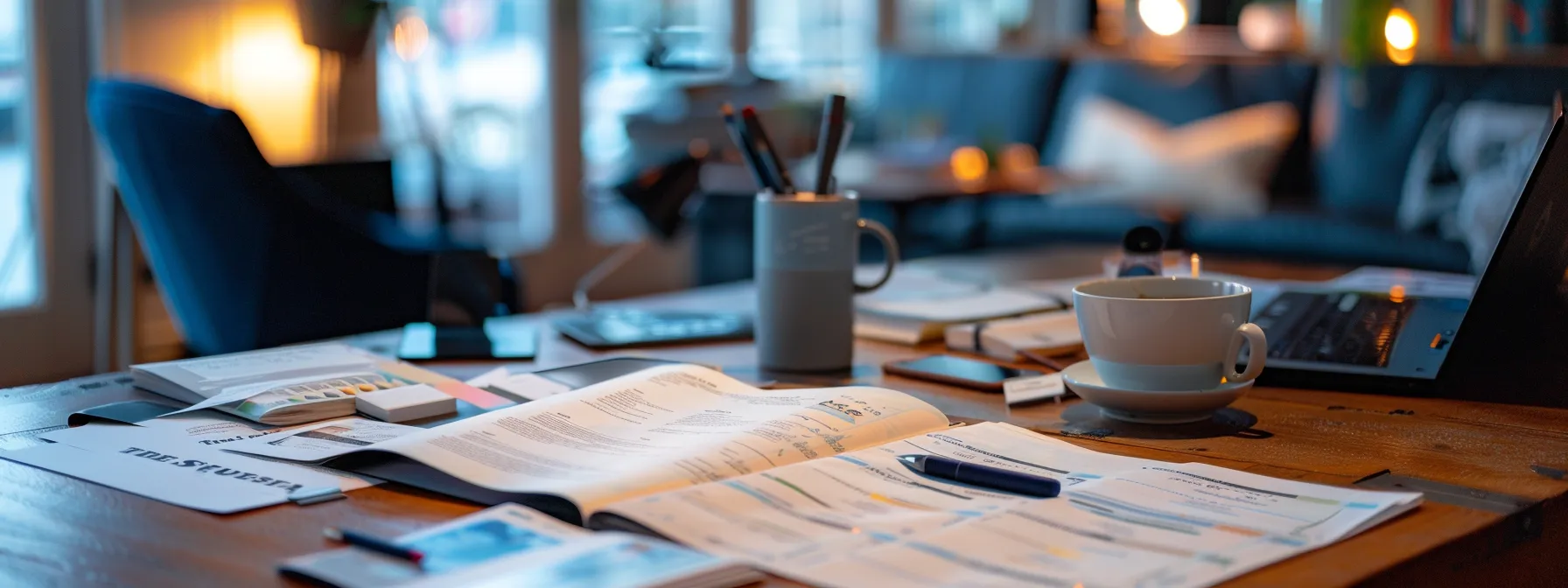 Essential Tips for Selecting the Right Moving Company in San Francisco 9 5f5d4a0b 9b69 4bdd be23 a3c12acfeafd a table scattered with detailed quotes from different movers in san francisco, showcasing a variety of services and costs for comparison.