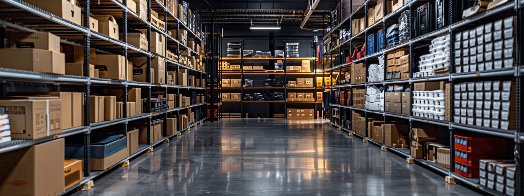 a climate-controlled storage unit filled with neatly organized boxes and sensitive items in a modern self-storage facility in los angeles. a climate-controlled storage unit filled with neatly organized boxes and sensitive items in a modern self-storage facility in los angeles.