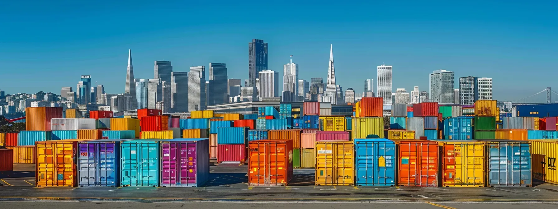 a colorful array of storage facilities in san francisco showcasing varying price structures and seasonal discounts, with movers strategizing and negotiating for the best rates under the city skyline. a colorful array of storage facilities in san francisco showcasing varying price structures and seasonal discounts, with movers strategizing and negotiating for the best rates under the city skyline.