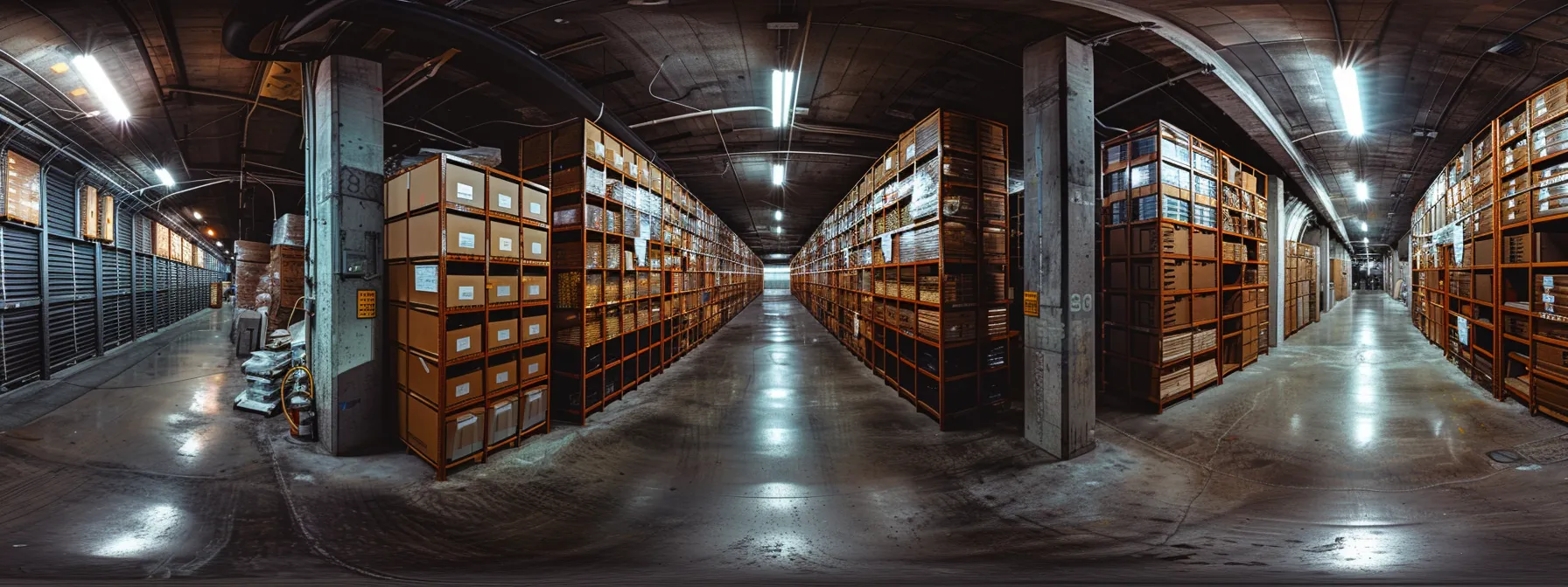 a secure, climate-controlled storage facility in los angeles filled with neatly stacked boxes and labeled containers for various long-term storage needs. a secure, climate-controlled storage facility in los angeles filled with neatly stacked boxes and labeled containers for various long-term storage needs.
