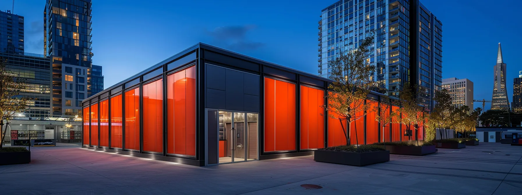 a sleek and modern storage facility in downtown san francisco offers a variety of climate-controlled units tailored to meet the unique storage needs of residents and businesses.