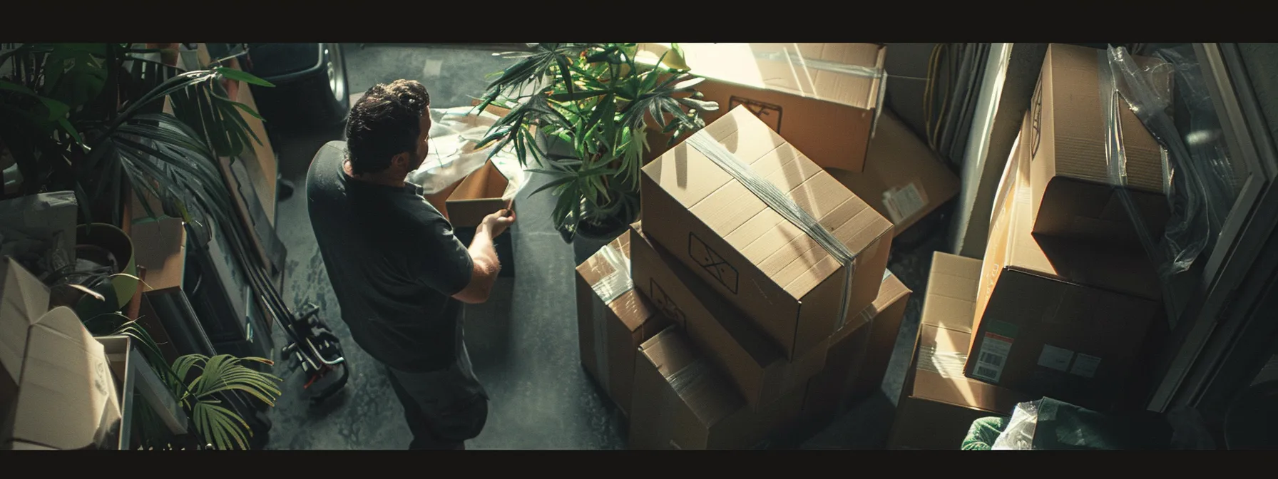 affordable la movers carefully packing delicate belongings in sturdy boxes for a stress-free moving experience.