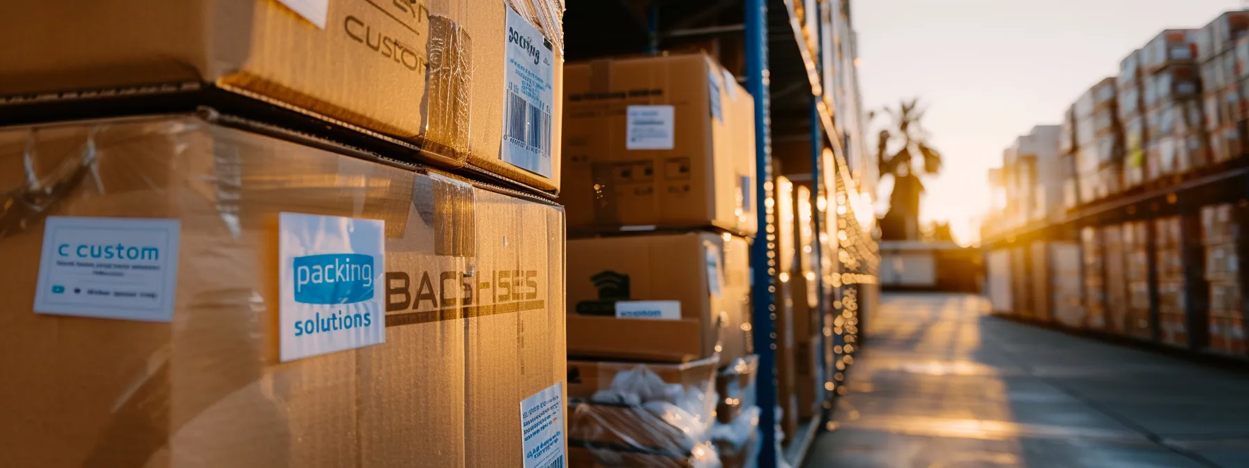 a stack of expertly packed boxes labeled with a stack of expertly packed boxes labeled with