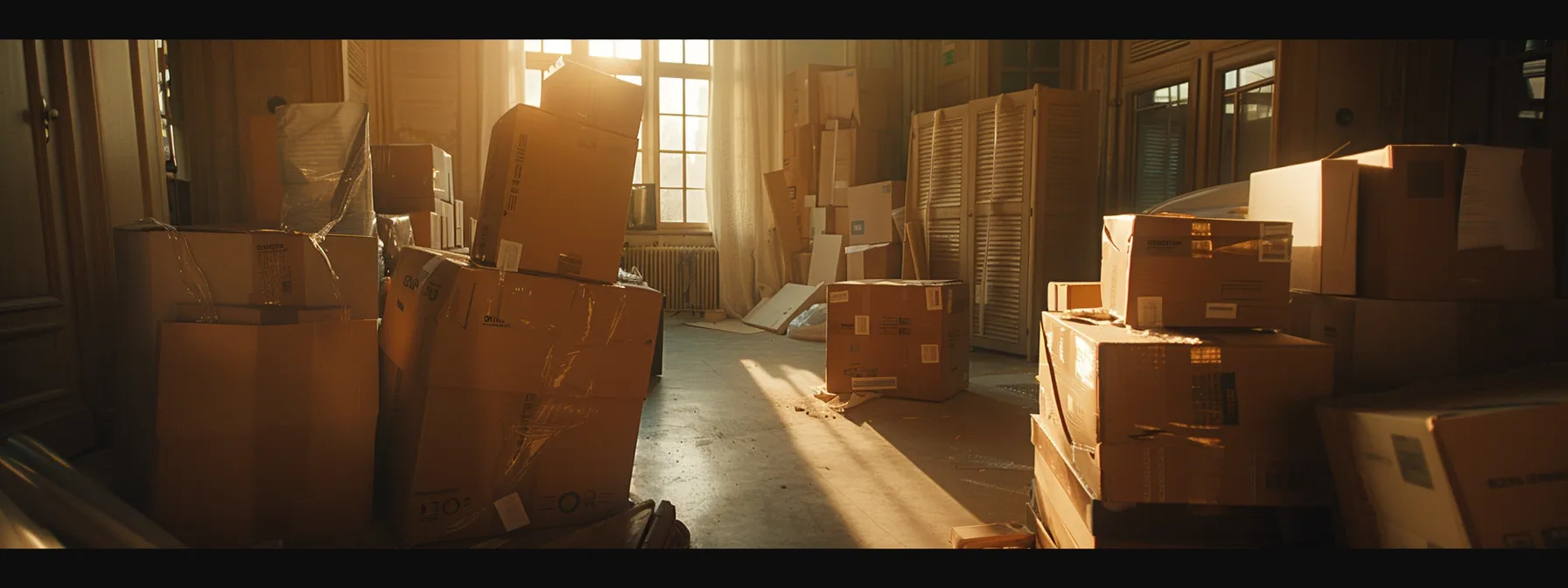 efficiently packed moving boxes labeled and ready for a smooth transition. efficiently packed moving boxes labeled and ready for a smooth transition.