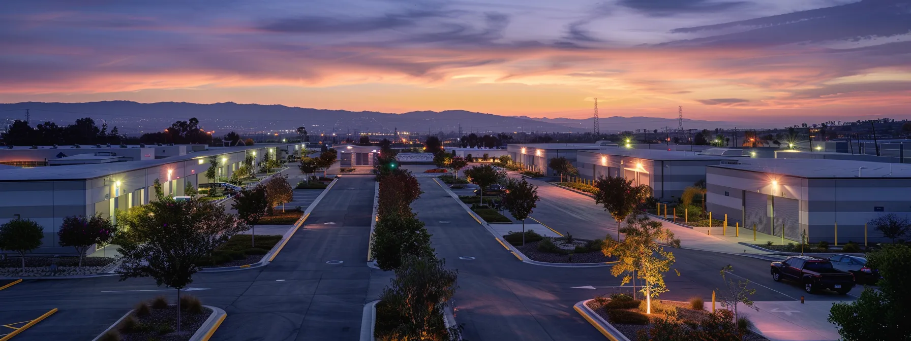 a modern storage facility in orange county, with rows of secure white units under bright security lights, ensuring protection for valuables in irvine, ca (33.6839° n, 117.7947° w). a modern storage facility in orange county, with rows of secure white units under bright security lights, ensuring protection for valuables in irvine, ca (33.6839° n, 117.7947° w).