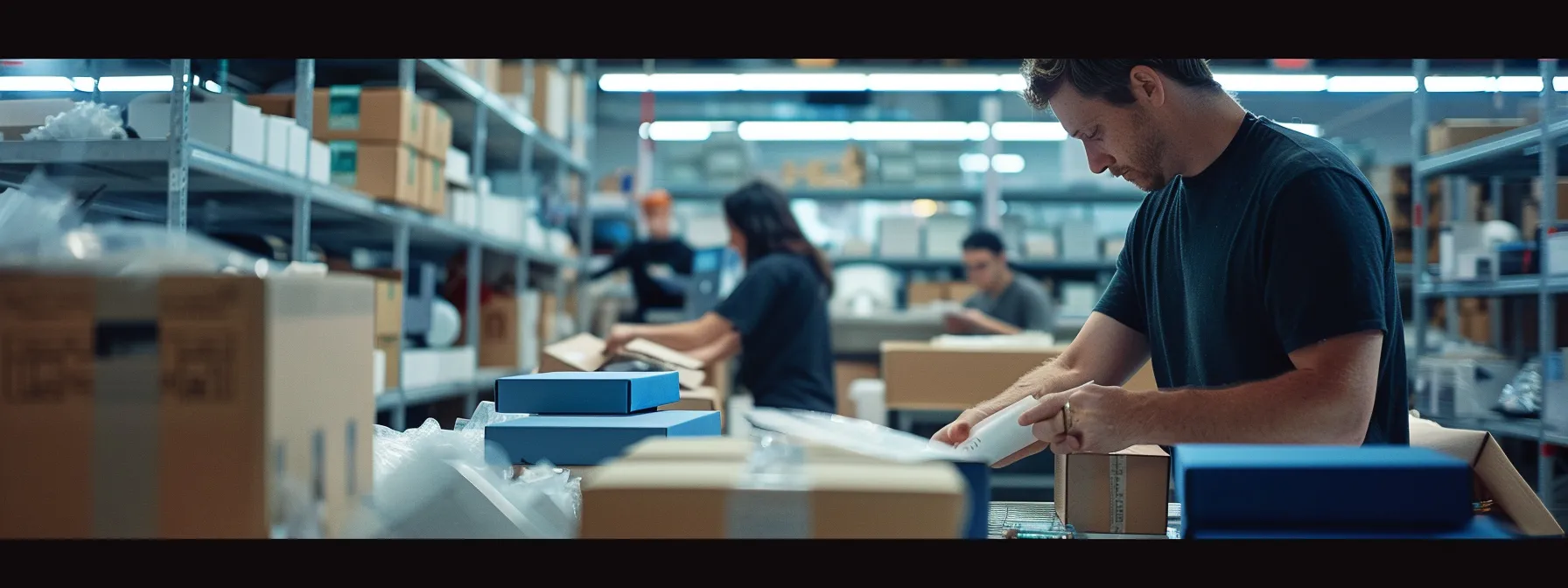 a team of experts carefully crafting personalized packing plans in a modern office setting in irvine, ca. (33.6839° n, 117.7947° w) a team of experts carefully crafting personalized packing plans in a modern office setting in irvine, ca. (33.6839° n, 117.7947° w)