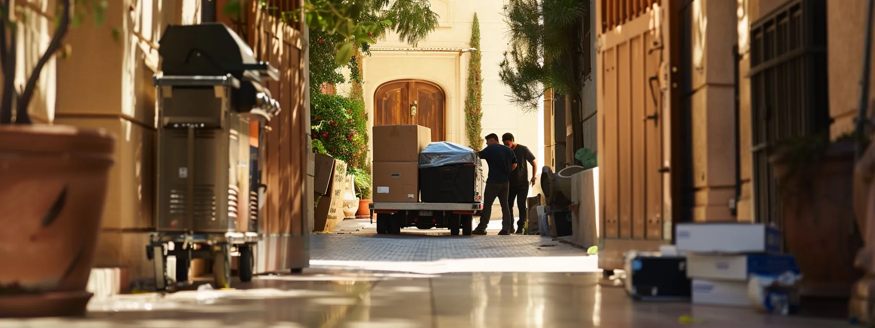 a group of experienced professional movers expertly packing and transporting furniture through a narrow doorway with precision and care in san diego. a group of experienced professional movers expertly packing and transporting furniture through a narrow doorway with precision and care in san diego.